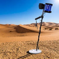 Détecteur de métaux industriel professionnel GDX-8000, haute sensibilité, pour la recherche d'or souterrain