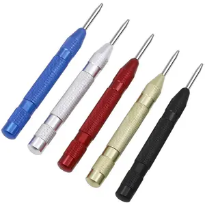 New arrival Automatic Centre Punch General Woodworking Metal Drill Adjustable Spring Loaded Hand Tools for Metal Wood Glass