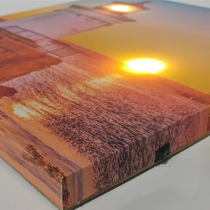 Décoration murale de salle de bain, image de paysage marin de sirène imprimée <span class=keywords><strong>sur</strong></span> toile, art mural pour chambre à coucher, salon, sirène bleue dans la lumière de la lune - Product Image 4