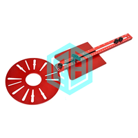 Machine à graver Guide circulaire Base de support Travail du bois Support de rainure de fraisage universel Base Routeur Cercle Cutter Jig