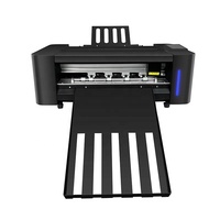 HCX Nuevo Plotter de Alimentación de Hojas Multivoltaje Totalmente Automático de Alta Precisión, Cortadora de Etiquetas Multihojas, Máquina Troqueladora de Hojas de Adhesivos