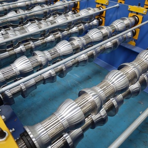 Hot bán kim loại lợp tráng men uốn máy cho tấm lợp cuộn tạo thành máy - Product Image 6