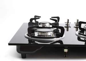 Table de cuisson à gaz à <span class=keywords><strong>5</strong></span> brûleurs en verre trempé de 36 pouces de qualité supérieure pour cuisines modernes - Product Image 5