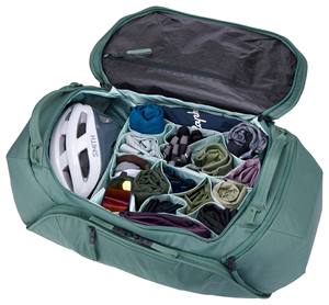 Muestra gratuita de bolsa de bicicleta 2 en 1 para portaequipajes, bolsa para portaequipajes 100% impermeable (negro-carbono 22L) - Product Image 5