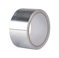 Papier d'aluminium 8011 à haute adhérence pour ruban adhésif industriel et applications d'étanchéité CVC, rouleau de papier d'aluminium