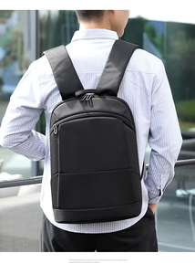 Custom Logo Anti-Theft Multifunctional Simple Business Style Travel Bag Waterproof Oxford Leisure <b>Computer</b> Laptop <b>Backpack</b> USB - Product Image 6