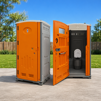 Toilettes mobiles en PEHD moulées par soufflage pour l'extérieur, cabine de toilettes pour la construction, la location événementielle, entreprise, fabricant OEM, Chine