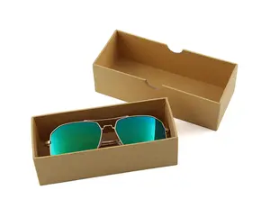 定制纸包装眼镜硬纸盒方形太阳镜收纳盒带标志