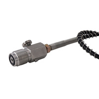 Adaptateur de charge de remplissage HPA Mini Diving DIN Connect avec tuyau haute pression de 24 pouces