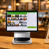 Appareil POS GOODCOM Android 14 10,95 pouces avec écran tactile FHD et imprimante thermique intégrée de 80 mm compatible avec Loyverse