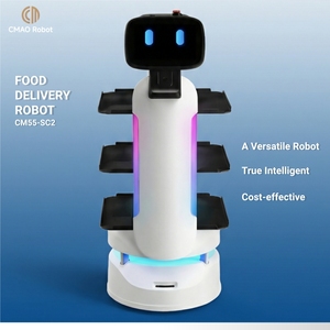 <span class=keywords><strong>Robot</strong></span> de service alimentaire commercial avec batterie au lithium de qualité <span class=keywords><strong>Tesla</strong></span>, autonomie de 12h, charge utile de 30 kg, navigation laser et contrô<span class=keywords><strong>le</strong></span> à distance via application - Product Image 2