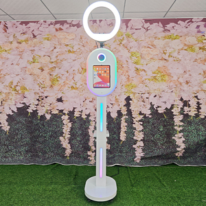 Expédition rapide depuis l'entrepôt américain : Machine <span class=keywords><strong>de</strong></span> photomaton DSLR avec lumière RGB et ventilateur <span class=keywords><strong>de</strong></span> refroidissement, installation facile, pour iPad et événements - Product Image 1