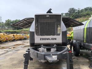 Vente chaude Zoomlion HBT90.18.195RS <span class=keywords><strong>Camion</strong></span> <span class=keywords><strong>pompe</strong></span> à <span class=keywords><strong>béton</strong></span> à moteur diesel 90m ³/h Efficacité pour moteur de noyau d'ingénierie de construction - Product Image 3