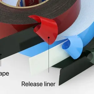 아크릴 양면 PE/EVA 방수 폼 테이프 PE 폼 테이프 문과 창문 용 자체 접착 폼 테이프