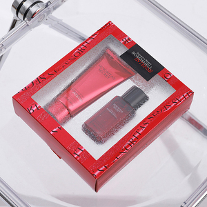 Conjunto de <span class=keywords><strong>Perfume</strong></span> 2 en 1 para el cuidado de la piel, 100ml de loción corporal, hidratante nutritiva para la piel seca, <span class=keywords><strong>Perfume</strong></span> de larga duración, 75ml - Product Image 1