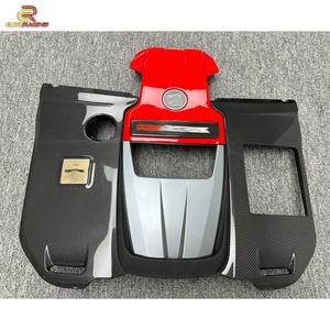 Cubiertas de Motor de Fibra de Carbono Seca Estilo B, Repuesto para Mercedes Benz Clase G W464 W463A G500 G350 G63 2019-2024, Piezas para el Capó del Automóvil - Product Image 4