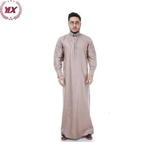 2022 высокое качество от производителя модная вышивка логотип в марокканском стиле оптовая продажа традиционная мусульманская одежда исламские мужские Thobe