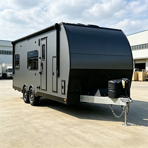 <span class=keywords><strong>Caravane</strong></span> en fibre <span class=keywords><strong>de</strong></span> verre <span class=keywords><strong>de</strong></span> 21 pieds, robuste, moderne, étanche, grande capacité, <span class=keywords><strong>pour</strong></span> 4 personnes, avec lits superposés, support OEM/ODM, vente en gros - Product Image 1