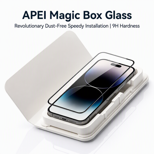 Dust-Free Full Cover Tempered Glass Screen Protector Installation Kit for iPhone 16 17 18 Pro Max Privacy Screen Protector