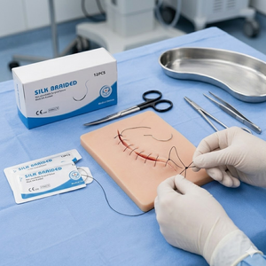 <span class=keywords><strong>Sutura</strong></span> Estéril de Alta Calidad, Hilo de Nylon y Seda PPP <span class=keywords><strong>PDS</strong></span> 2-0, 3-0, Ofrece Excelente Flexibilidad, Resistencia y Rendimiento Consistente - Product Image 2