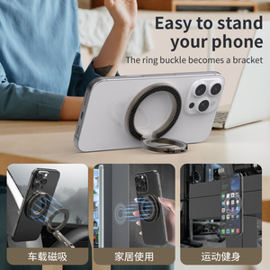 Support magnétique pour téléphone avec anneau de maintien, support de téléphone magnétique, accessoires pour smartphone 225 - Product Image 6