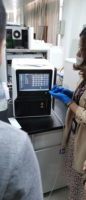 Analizador de Hematología Veterinario Automático de 3 Partes, Analizador de Hematología CBC Completamente Automático, Sistema de Análisis de Sangre Veterinario, Analizador de Química Sanguínea Veterinaria