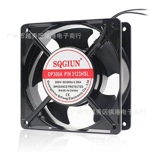 พัดลมระบายความร้อนแบบแกนหมุน Sqgiun ขนาด 120x120x38 มม. 380V 5 ใบพัด โครงโลหะ สำหรับระบายความร้อนในเครื่องจักร - Product Image 2