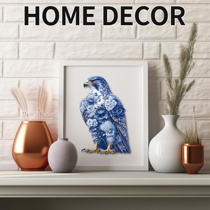Rompecabezas de madera con forma de águila de porcelana, juguete educativo para aliviar el estrés para adultos, decoración del hogar, regalo navideño - Product Image 5