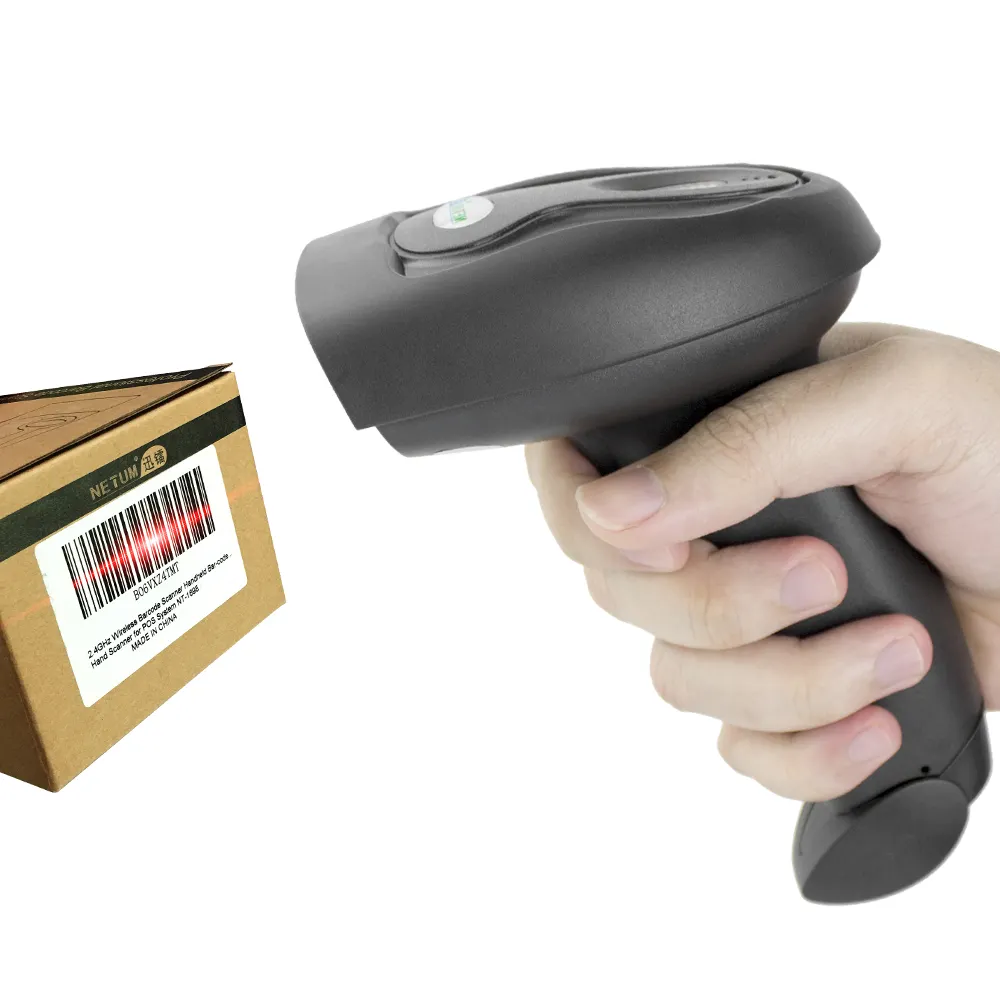 Hot Sale Portable Wireless Blue tooth Barcode Scanner Qr Code Scanner Oem For Android