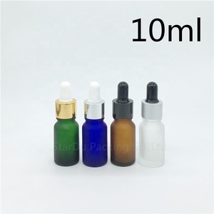 <span class=keywords><strong>10cc</strong></span> de ámbar azul claro botella de vidrio verde con cuentagotas 10ml botella de vidrio de aceite esencial - Product Image 4