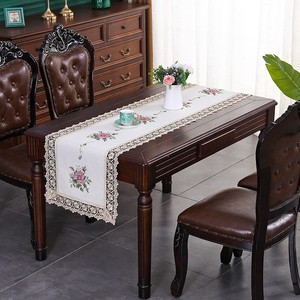 Nuovo moderno cinese avanzato ricamo <span class=keywords><strong>a</strong></span> <span class=keywords><strong>punto</strong></span> <span class=keywords><strong>croce</strong></span> runner <span class=keywords><strong>da</strong></span> tavolo <span class=keywords><strong>da</strong></span> pranzo casa tavolo <span class=keywords><strong>da</strong></span> tè corridori copri asciugamano all'ingrosso moderno - Product Image 1