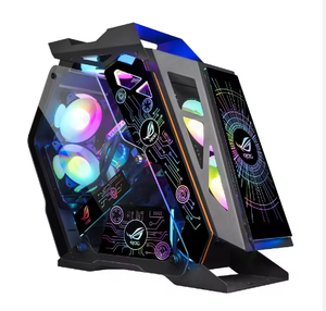 2023 tùy chỉnh Micro ATX Máy tính để bàn PC tháp giá rẻ dọc RGB chơi game máy tính với Tempered Glass thiết kế mới - Product Image 5