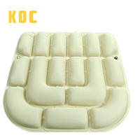Coussin de siège gonflable portable d'extérieur pour conducteur de voiture, housse de coussin gonflable noire, modèle général OEM Western.