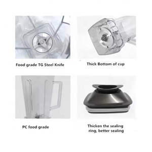 Jarra de Repuesto para <span class=keywords><strong>Licuadora</strong></span> OEM/ODM, Libre de BPA, Jarra Transparente de 2L para Licuadoras y Exprimidores Domésticos - Product Image 6