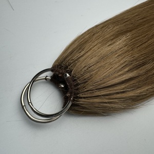 Extensioni per capelli umani 100% Indian Remy a trama doppia, con micro-attacchi a fusione, per intrecciatura all'uncinetto, confezione all'ingrosso - Product Image 1