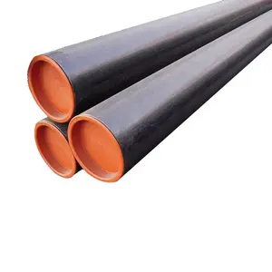 API 5L ASTM A106 A53 carbon seamless steel pipe sa106b seamless tube non-alloy high pressure seamless pipe