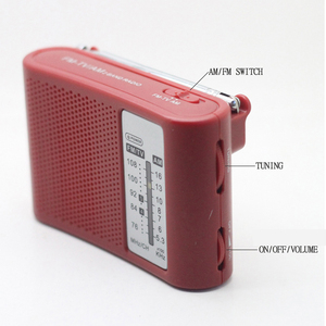 Radio con puntero de 2 bandas AM/FM compacta y portátil con conector para auriculares para <span class=keywords><strong>escuchar</strong></span> la radio - Product Image 5