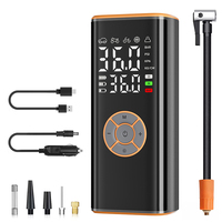 Cheap Prices Hot Sale Portable Air Compressor Tire Inflator ABS Material Digital Display Fast Inflate Emergency Light