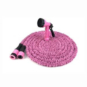 Customized Color 3x Expandable 25ft-200ft with Quick Connector and 7-function Water Spray Nozzle - Product Image 2