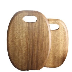 Planche en bois de zèbre, plateau en bois massif, planche à pain domestique, plaque à pizza, planche à découper multifonctionnelle avec logo gravé - Product Image 5