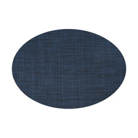 Tapis de table ovale en PVC Ychon, résistant à la chaleur, antidérapant, design bambou artificiel, pour la maison et l'hôtel