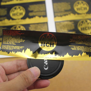 ODM/OEM promosyon CMYK Logo yuvarlak daire kağıt etiketleri şişe kozmetik kavanoz etiketleri, kozmetik şişe etiketleri, günlük kimyasal etiket - Product Image 1