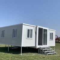 Offre Spéciale préfabriquée 20 40 pieds conteneur de cadre en acier caravane cabine maison sur roues pour l'europe