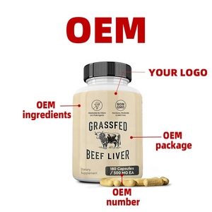 Grass Fed Beef Liver Capsules 500mg Per Capsule High Nutrient Density No Additive Fillers Non GMO 180 Capsule Dietary <strong>Supplement</strong> - Product Image 6