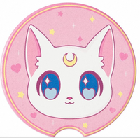 Sous-verres élégants en céramique émaillée effet marbre, diamètre 65 mm, style dessin animé, absorbants, résistants à la chaleur, écologiques, décoration de table
