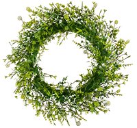 Vente en gros guirlande suspendue de haute qualité plante artificielle herbe fleur artificielle pour la décoration de la maison intérieur extérieur décor