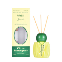 Diffuseur de parfum 50 ml Lovali Home, écologique, longue durée, parfum floral boisé frais, parfum de designer pour la chambre, personnalisé