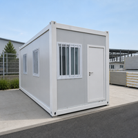 Maison préfabriquée en conteneur au design moderne, conteneur pliable de 20 pieds pour maison de vacances à la ferme
