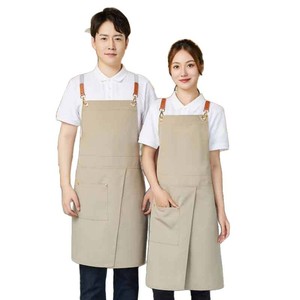 Delantal Publicitario Personalizado con Tirantes para los Hombros, Talla Única, Poliéster Impermeable, para Restaurante o Bar - Product Image 4