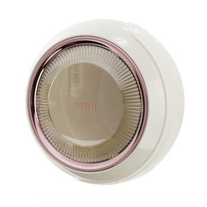 Zowei - Dispensador de Plástico para Envolver Alimentos, Montado en la Pared, Redondo, Color Blanco Crema, Gran Capacidad, 100 Piezas, Soporte para Rollo de Plástico Adhesivo - Product Image 2